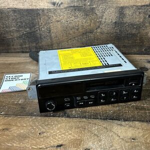 Black Daewoo Cassette Car Receiver AKF-0816AG-A UNTESTED